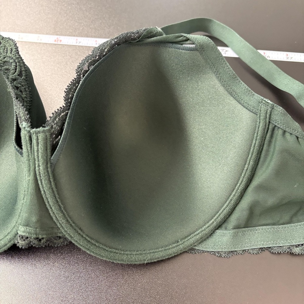 NWT Natori Bra Womens 36G Green T-Shirt Feather Full Fit Coverage Lace Underwire - Picture 8 of 14